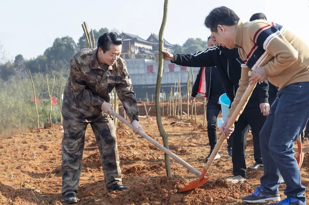 “植”此青綠 擁抱春天！桃源縣幾大家班子成員參加義務(wù)植樹(shù)活動(dòng)